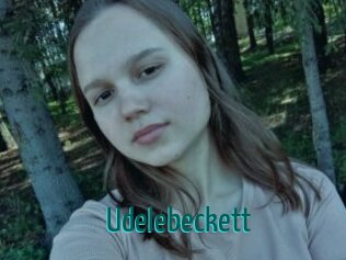 Udelebeckett